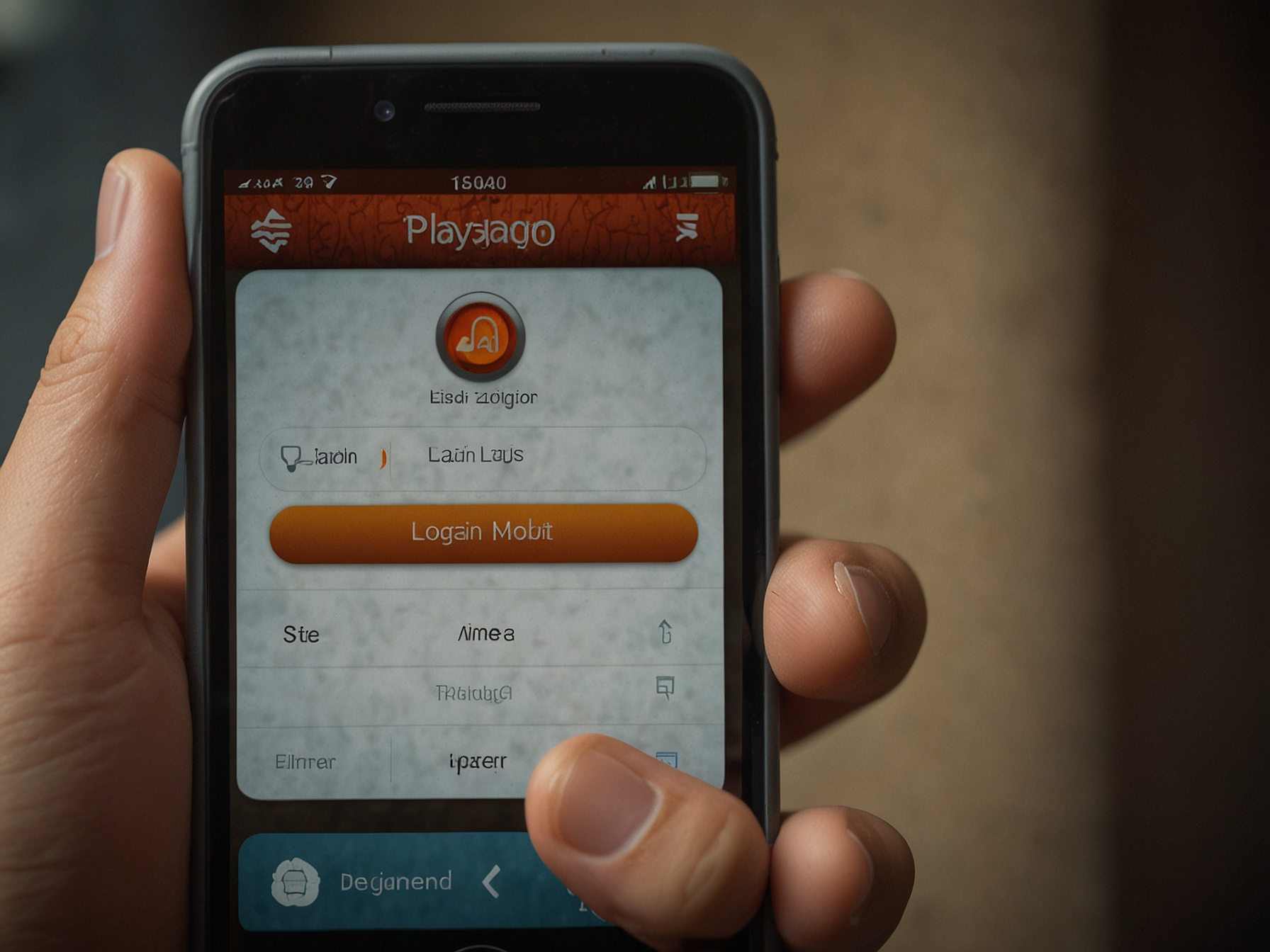 Banner de inicio de sesión Playjango