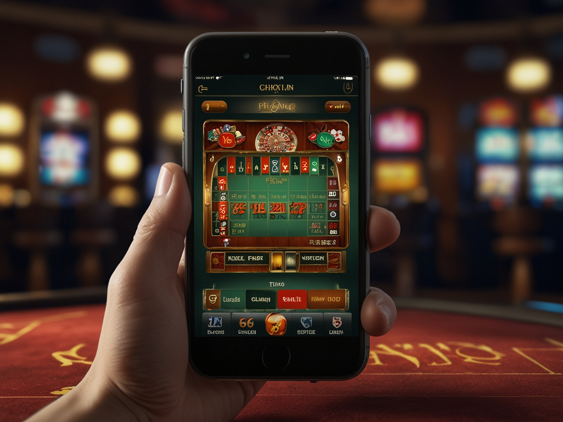 Vista de la versión móvil de Playjango en un smartphone