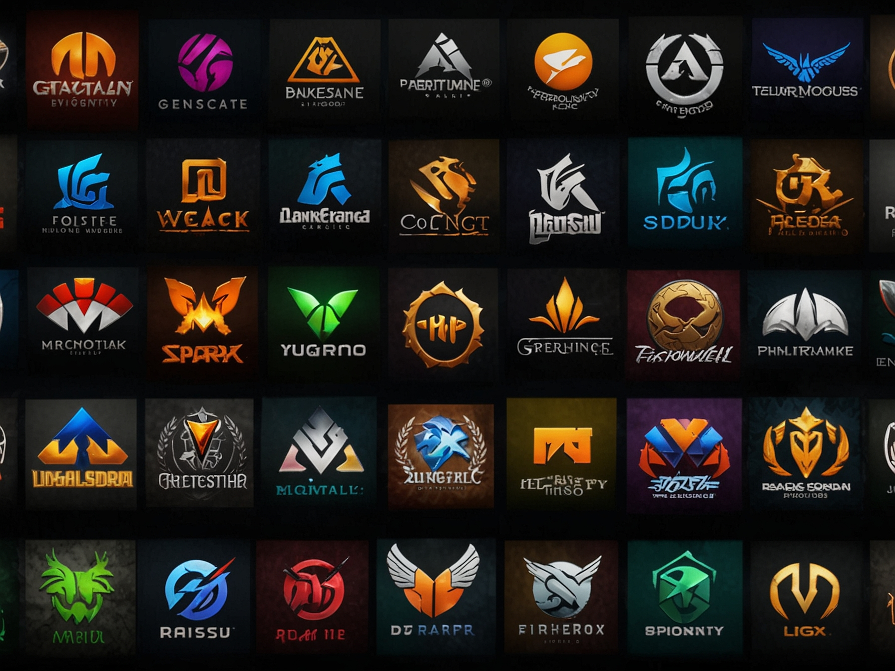 Logos de proveedores de juegos